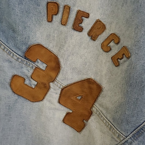 Boston Celtics NBA UNK Denim Shorts - 36 - Picture 3 of 14